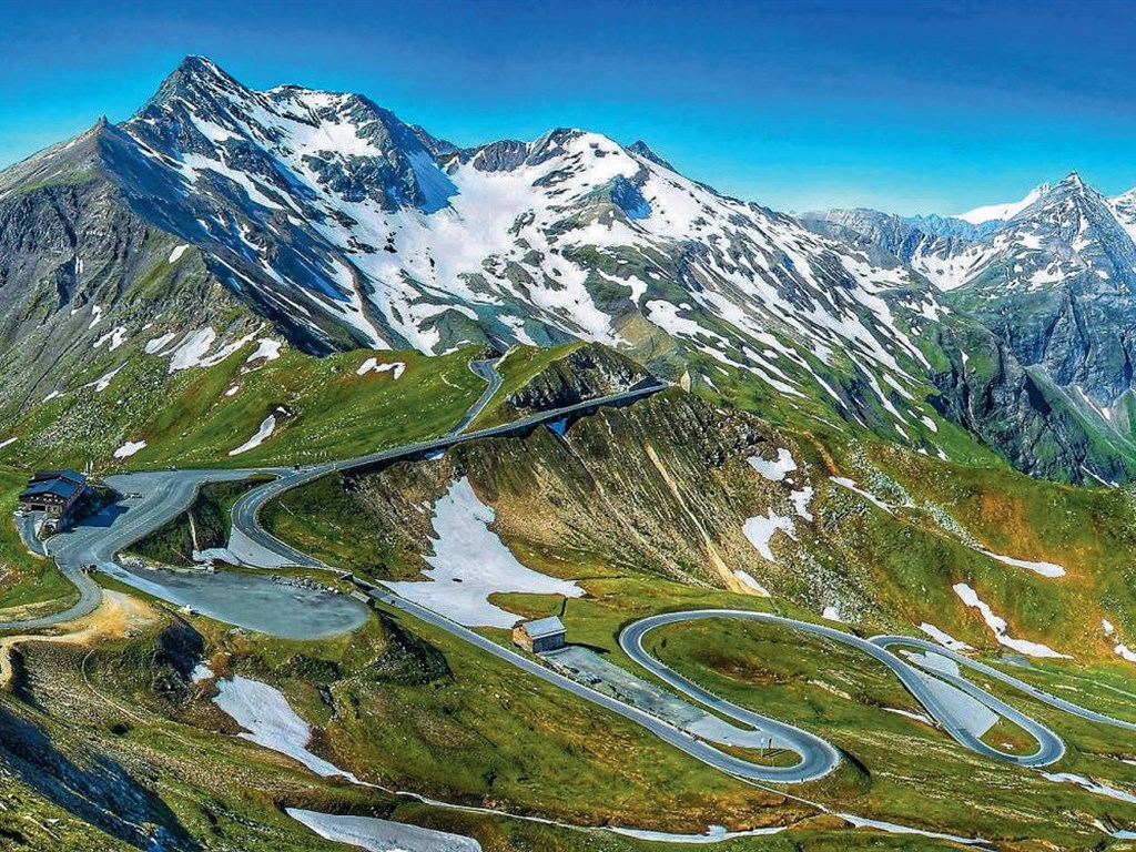 Taurská cyklostezka, Krimmelské vodopády, Therme Kaprun a Grossglocknerstrasse - Grosglocknerstrasse