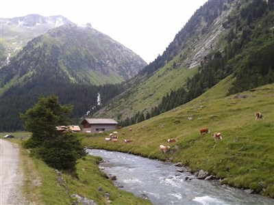 Taurská cyklostezka, Krimmelské vodopády, Therme Kaprun a Grossglocknerstrasse