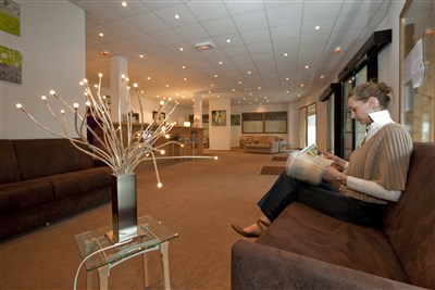 Val Thorens – Orelle – Les 3 Vallées – Le Hameau des Eaux d'Orelle - interiér rezidence - recepce