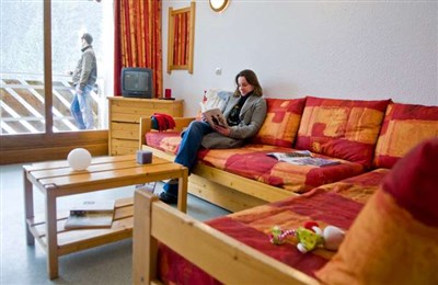 Avoriaz/Les Portes du Soleil – Le Téléphérique - interiér rezidence Le Téléphérique na okraji v Morzine pod Avoriazem