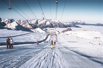 Les 2 Alpes – Cote Brune, Meijotel, Plein Sud, Vallée Blanche nebo jiné - ledovec v Les2Alpes