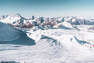 Les 2 Alpes – Cote Brune, Meijotel, Plein Sud, Vallée Blanche nebo jiné - ledovec v Les2Alpes
