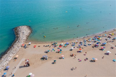 Loučení s mořem v Itálii v resortu Union Lido