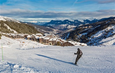 Méribel-Mottaret/Les 3 Vallées – Le Hameau du Mottaret - dojezd k rezidenci Hameau du Mottaret