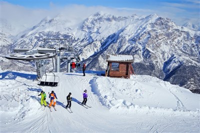 Puy Saint Vincent – Hameau des Ecrins, Chalets PSV - lyžování v PSV