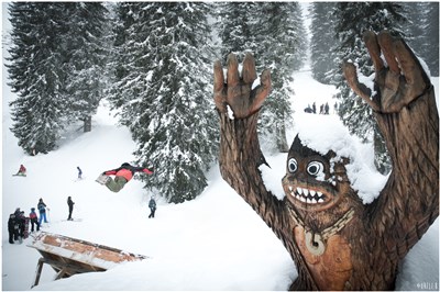 Avoriaz/Les Portes du Soleil – Le Téléphérique - snowpark v Avoriazu