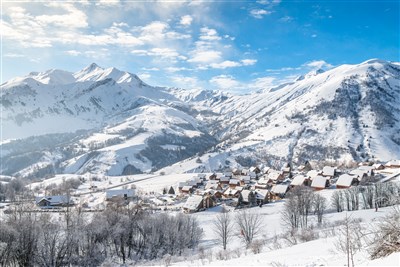 Les Sybelles – L'Orée des Pistes - panorama v Les Sybelles