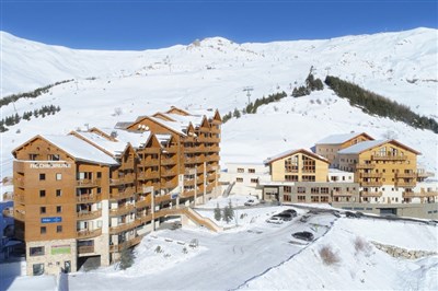 Orcières – Rochebrune Le Vallon - rezidence již s přistvěným křídlem Les Cimes