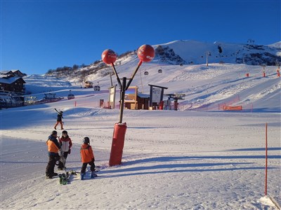 Les Sybelles – L'Orée des Pistes - Toussuire   k večeru