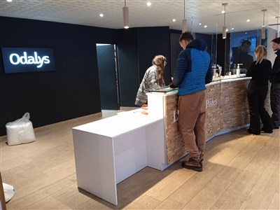 Les Sybelles – L'Orée des Pistes - rezidence L´Orée des Pistes v St. Sorlin d¨Arves - recepce