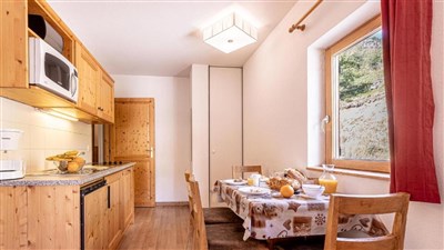 Les Sybelles – L'Orée des Pistes - interiér rezidence Les Fermes de St. Sorlin - typové foto