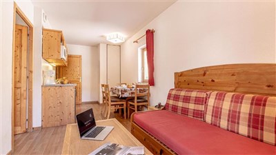 Les Sybelles – L'Orée des Pistes - interiér rezidence Les Fermes de St. Sorlin - typové foto