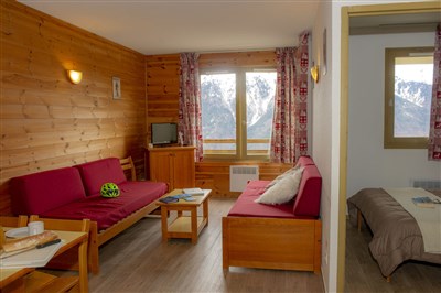 Alpe d'Huez – Les Couleurs Soleil - interiér rezidence Couleurs Soleil