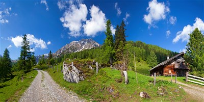 Ennská cyklostezka, Dachstein a Vápencové Alpy