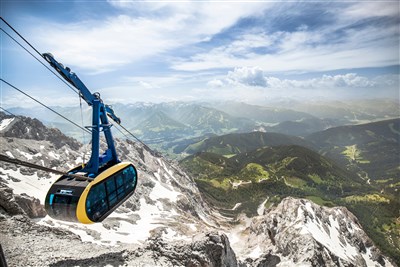 Ennská cyklostezka, Dachstein a Vápencové Alpy
