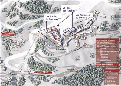 Les Orres – Les Terrasses du Soleil d'Or, Le Parc des Airelles