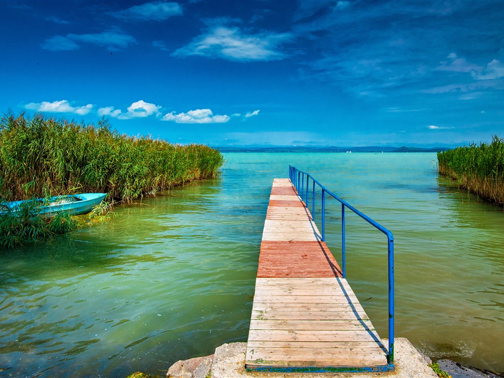 Koupání u Balatonu s možností cyklistiky