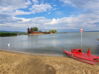 Koupání u Balatonu s možností cyklistiky