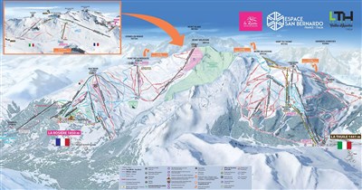 La Rosière/La Thuile (Espace San Bernardo) –  L'Ecrin Blanc