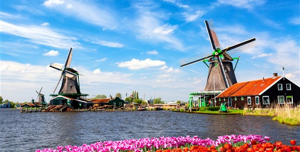 Holandsko - země sýrů, mlýnů a grachtů