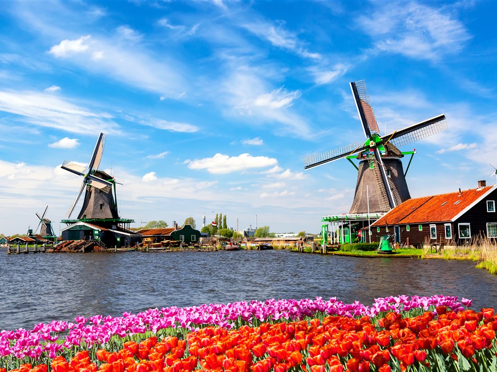 Holandsko - země sýrů, mlýnů a grachtů