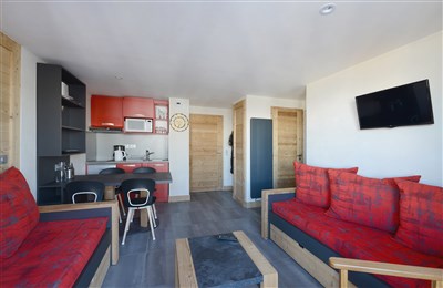 La Plagne – Paradiski – Bellecôte - Rez. Backgammon - interiér