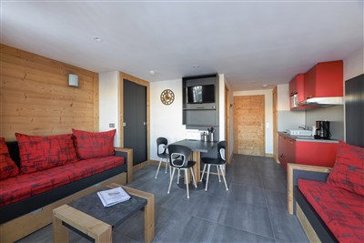 La Plagne – Paradiski – Bellecôte - Rez. Backgammon - interiér