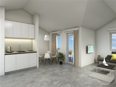 Apartmány a studia Jezera Lovišća