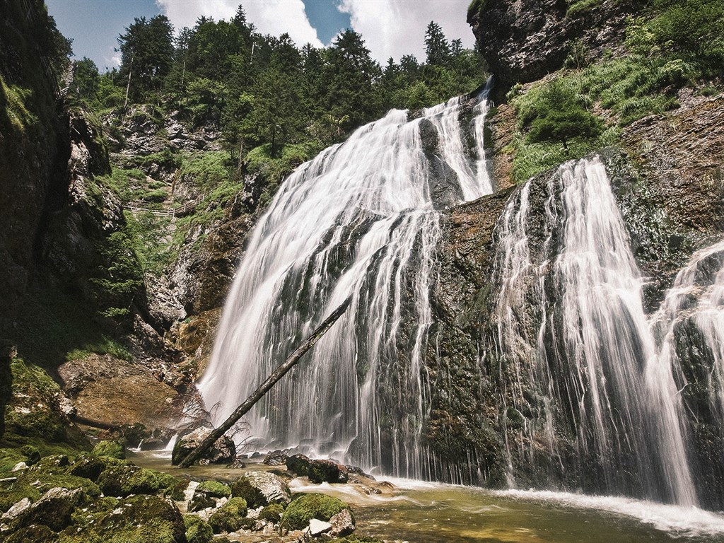 Wasserlochklamm – Divoká soutěska Hochkaru