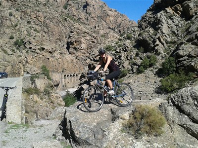 To nejhezčí z Korsiky - Silnička v kaňonu Golo