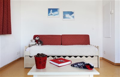 Puy Saint Vincent – Hameau des Ecrins, Chalets PSV - interiér Chalets PSV - typové foto