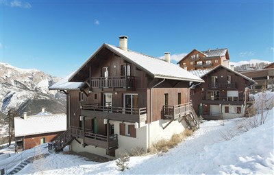 Puy Saint Vincent – Hameau des Ecrins, Chalets PSV - Chalety PSV v Puy 1800