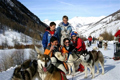 Vars/Risoul – Pra St. Marie - psí spřežení