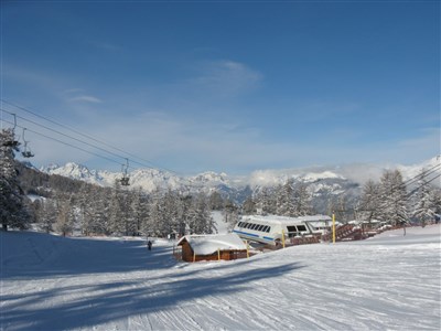Vars/Risoul – Pra St. Marie - lyžařská oblast Foret Blanche