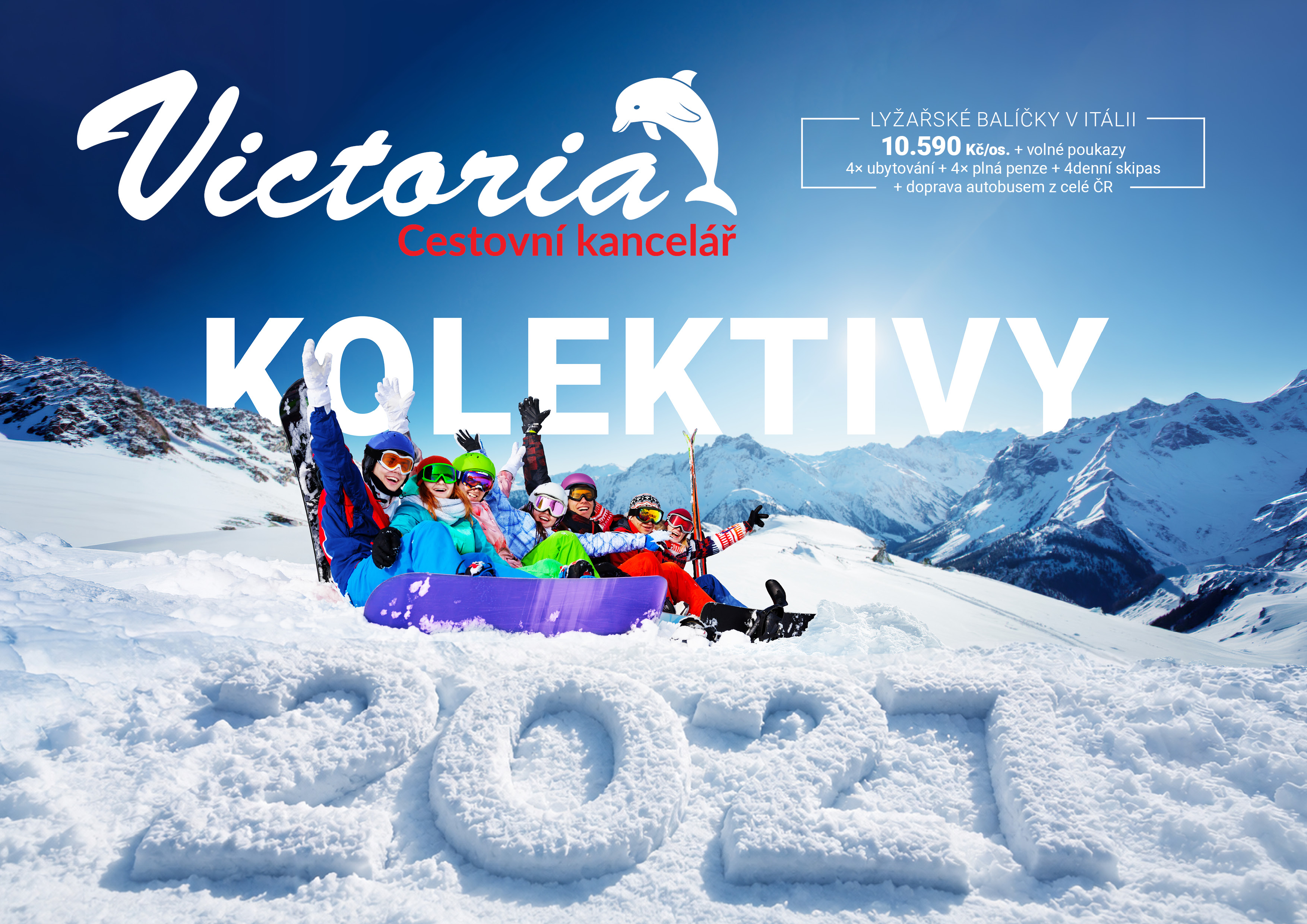 Katalog zájezdů kolektivy CK Victoria Zima
